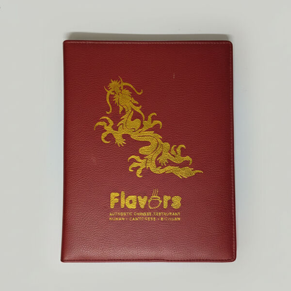 Custom printed food menu cards for restaurants and cafes