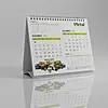 Metal Desk Calendar 2025