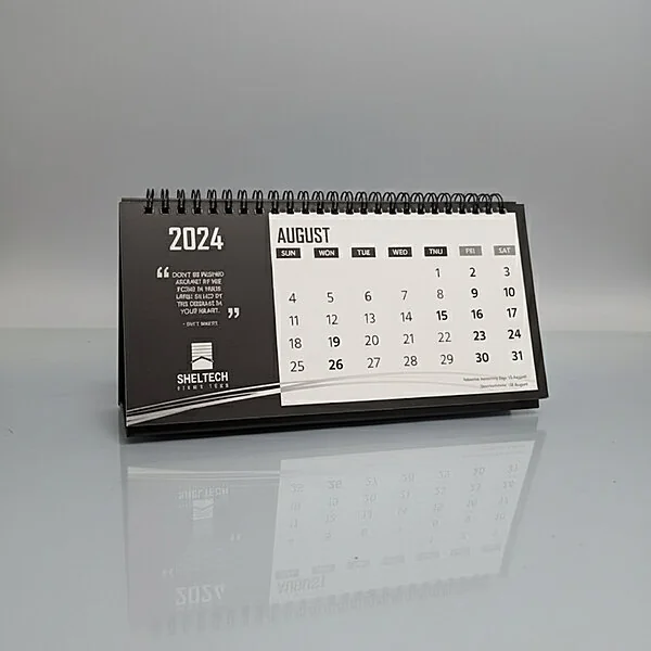 Sheltech Desk Calendar 2024 Showcase